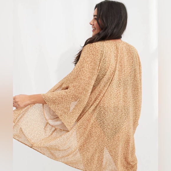 AERIE Chiffon Cape - Picture 3 of 5